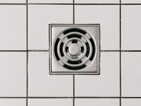 Stainless steel shower floor waste